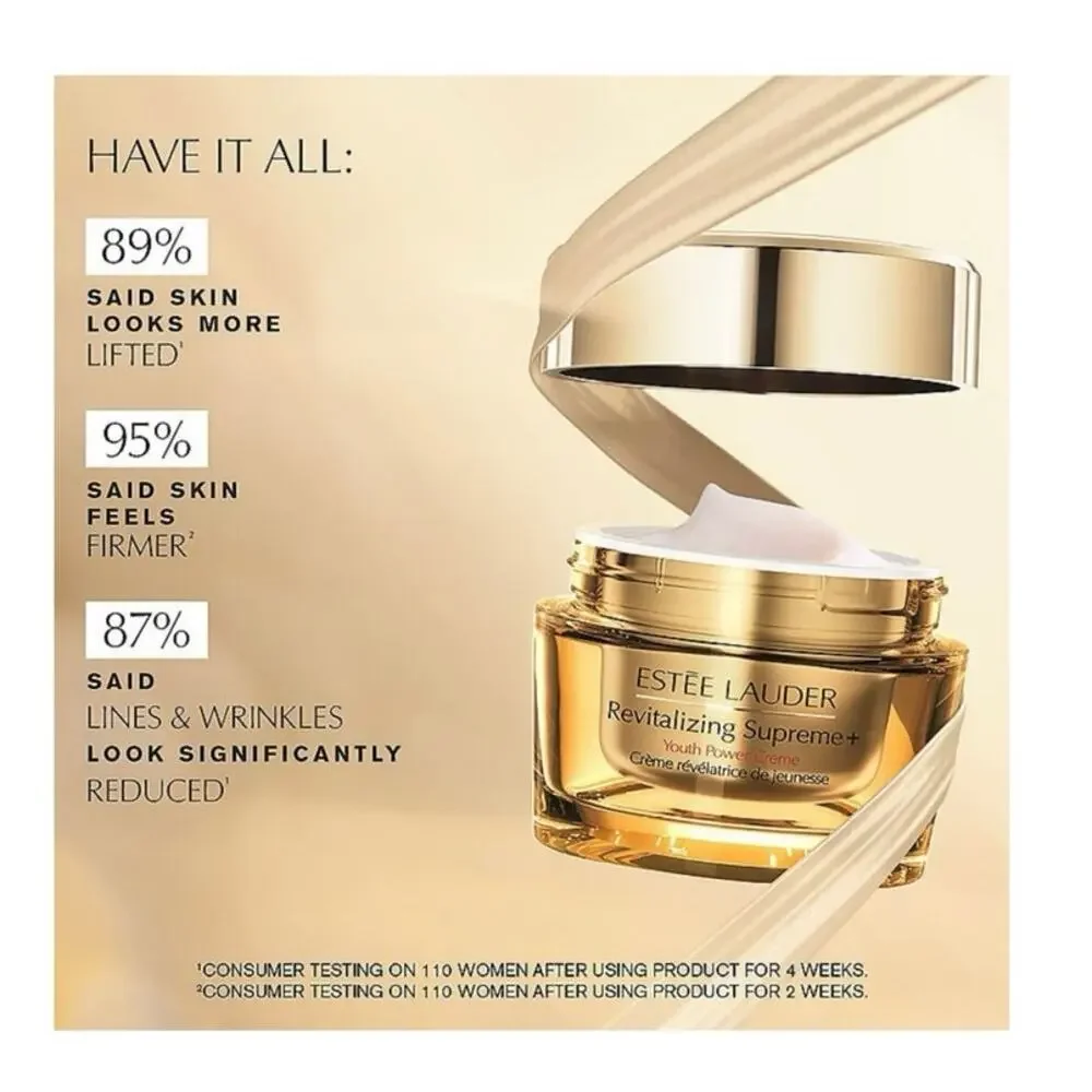 Estee Lauder Revitalizing Supreme+ Youth Power Cream NEW W/O BOX.  1.7 oz - Picture 3 of 5
